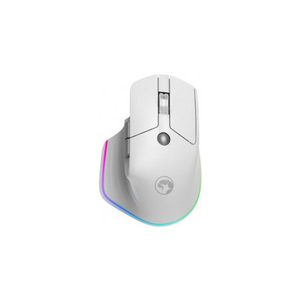 Marvo G803 WH RGB Ergonomik Kablosuz Oyuncu Mouse - Beyaz Klavye - Mouse Fiyatı