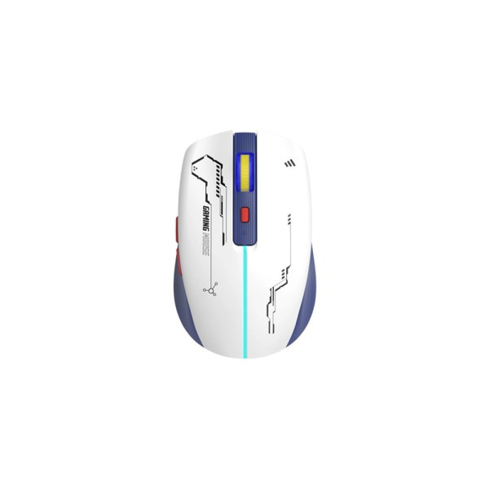Marvo M796W Çift Modlu Rgb Kablosuz Oyuncu Mouse - Beyaz - Mavi Klavye - Mouse Fiyatı
