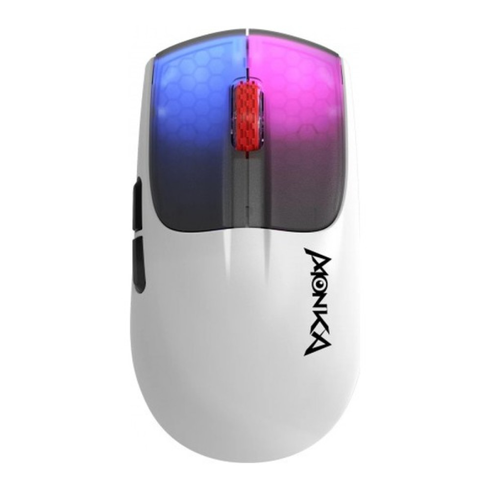 Marvo Monka Vero G966W Ultra Hafif RGB Kablosuz Oyuncu Mouse - Gri - Siyah Klavye - Mouse Fiyatı