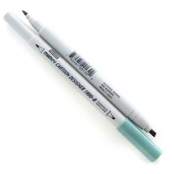 Marvy 1900B-S-32 Laurel Green Grafik Markör Kalem