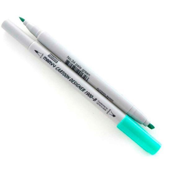 Marvy 1900B-S-34 Pale Green Grafik Markör Kalem