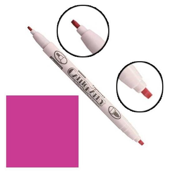 Marvy 20 Magenta 2.0-3.5 mm Çift Uçlu Kaligrafi Kalemi