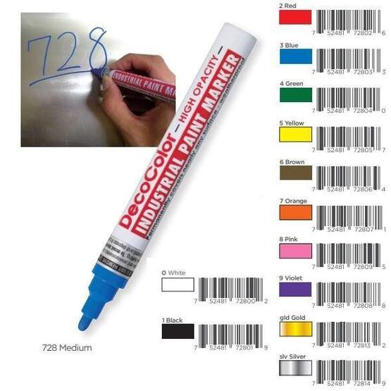 Marvy 728 Decocolor Mavi Paint Marker Markör Kalem Fiyatı
