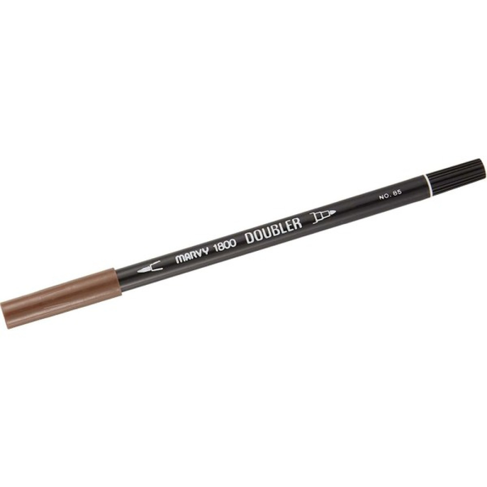 Marvy Çift Uçlu Brush Pen Fırça Keçeli Kalem Markör Moka 1800-85 Keçe Uçlu Kalem Fiyatı