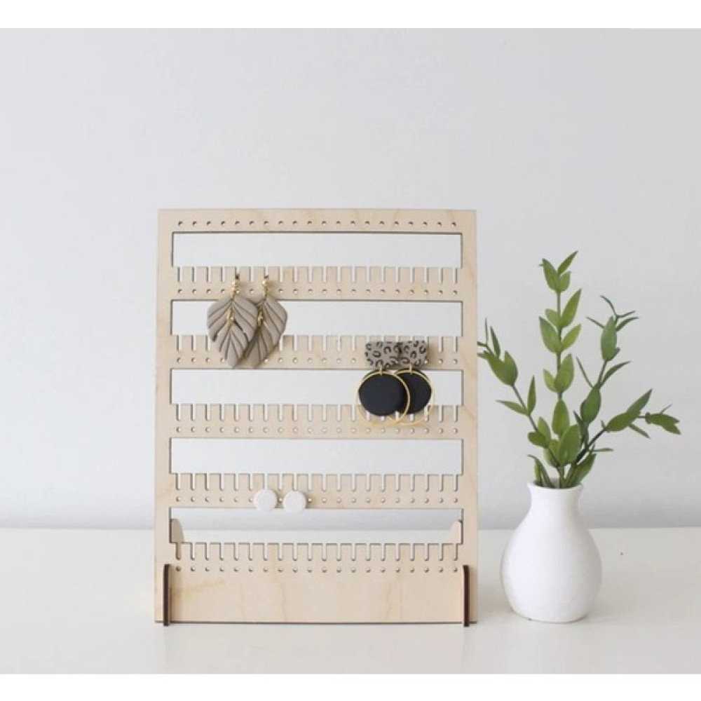 Marwin Craft Küpe Organizer - Küpe Düzenleyici - Küpe Tutucu - Küpe Asmak İçin Sunum Standı - Takı Standı - Küçük Boy Eşya Saklama / Düzenleme Fiyatı