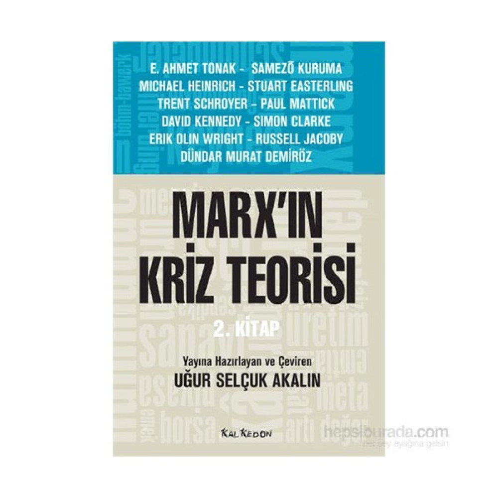 Marx’In Kriz Teorisi (2. Kitap)-Kolektif Felsefe Kitapları Fiyatı
