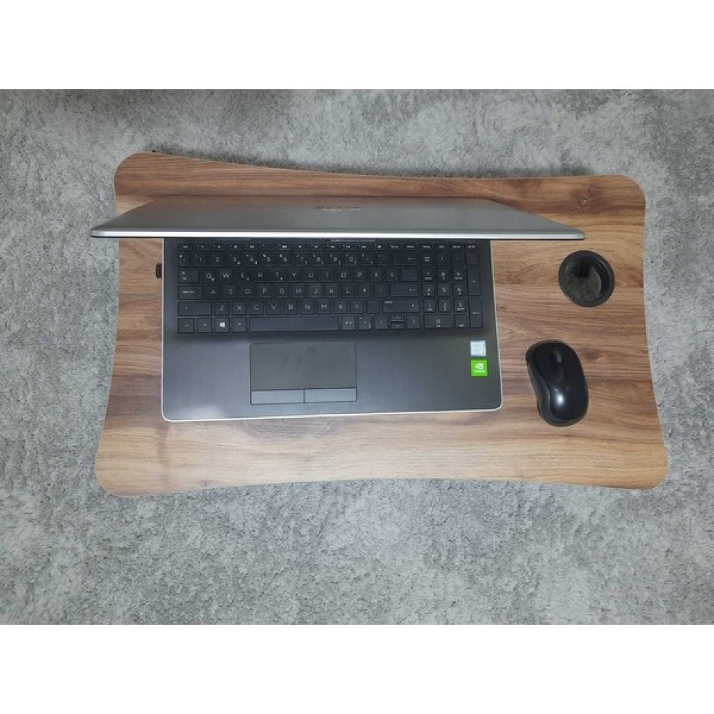 Mary Collection Laptop Sehpası Bardaklık Bölmeli (Suntalam) - 0 - Kahverengi Sehpa Fiyatı