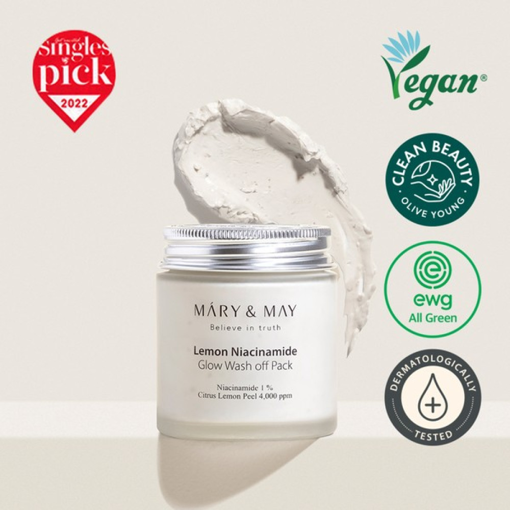 Mary & May Lemon Niacinamide Parlaklık Sağlayan Cilt Bakım Maskesi 125 ml Maskeler Fiyatı