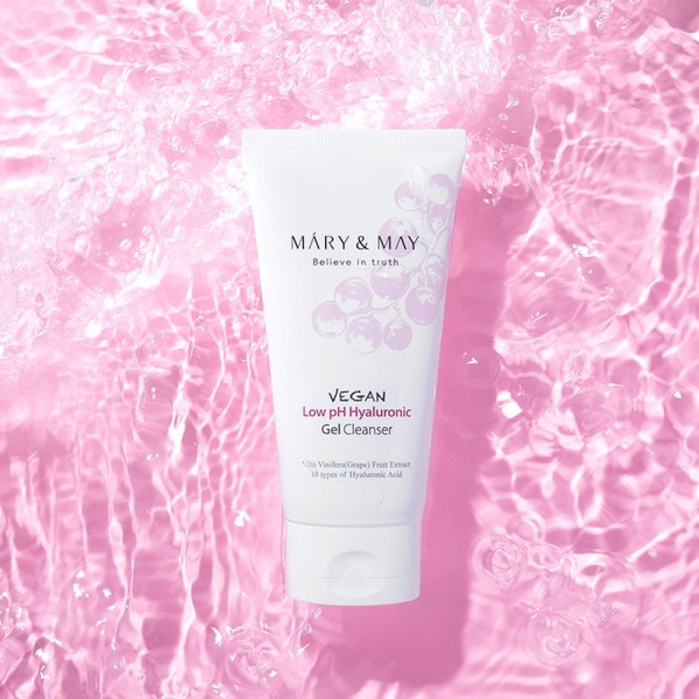 Mary & May Vegan Low Ph Hyaluronic Gel Cleanser - Düşük Ph Hyaluronik Jel Temizleyici 150 ml Cilt Temizleme ve Peeling Fiyatı