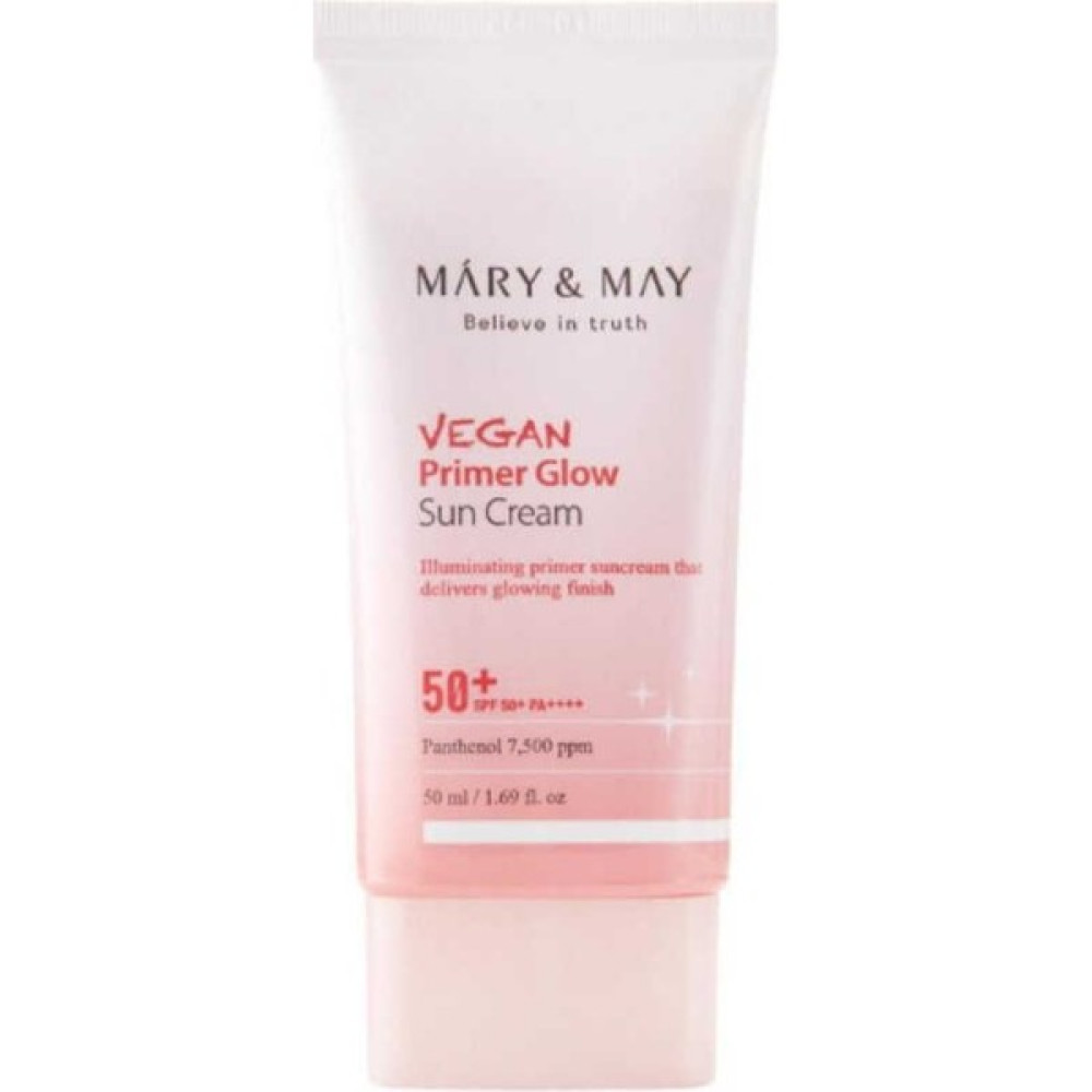 Mary & May Vegan Primer Glow Güneş Koruyucu Krem SPF50+ 50ML Güneş Kremleri ve Losyonları Fiyatı