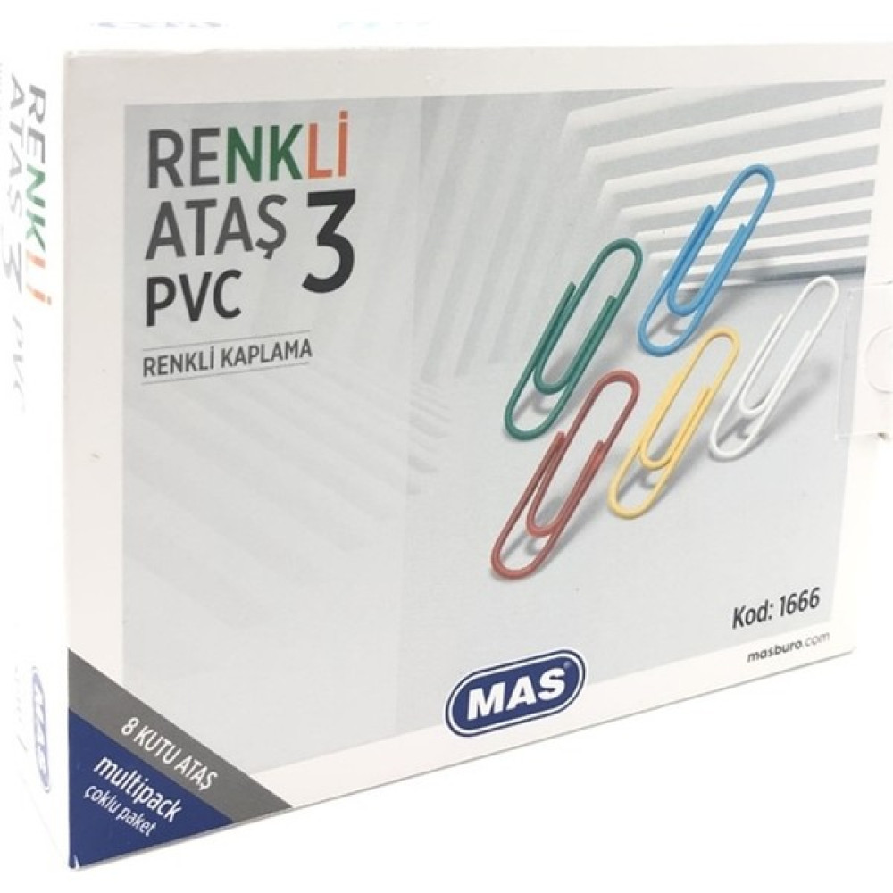 Mas 1666 Renkli Ataş Pvc 8'li Oto Boyaları Fiyatı