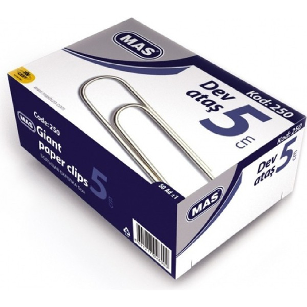 Mas 250 Dev Ataş 5 cm - Renkli Ataş Fiyatı