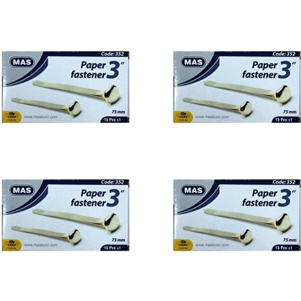 Mas 352 Maşa Raptiye 4'lü Toplu İğne & Raptiye Fiyatı