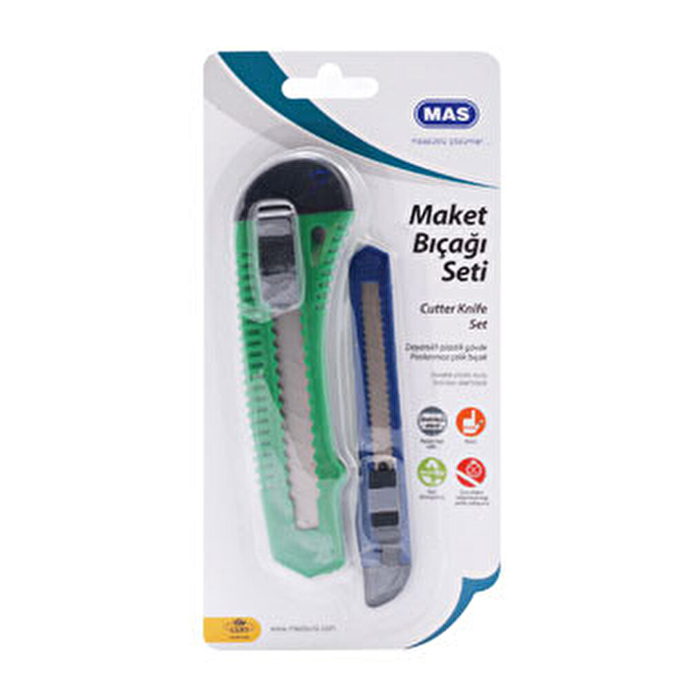 Mas Büyük & Küçük Maket Bıçağı Seti Makas Fiyatı