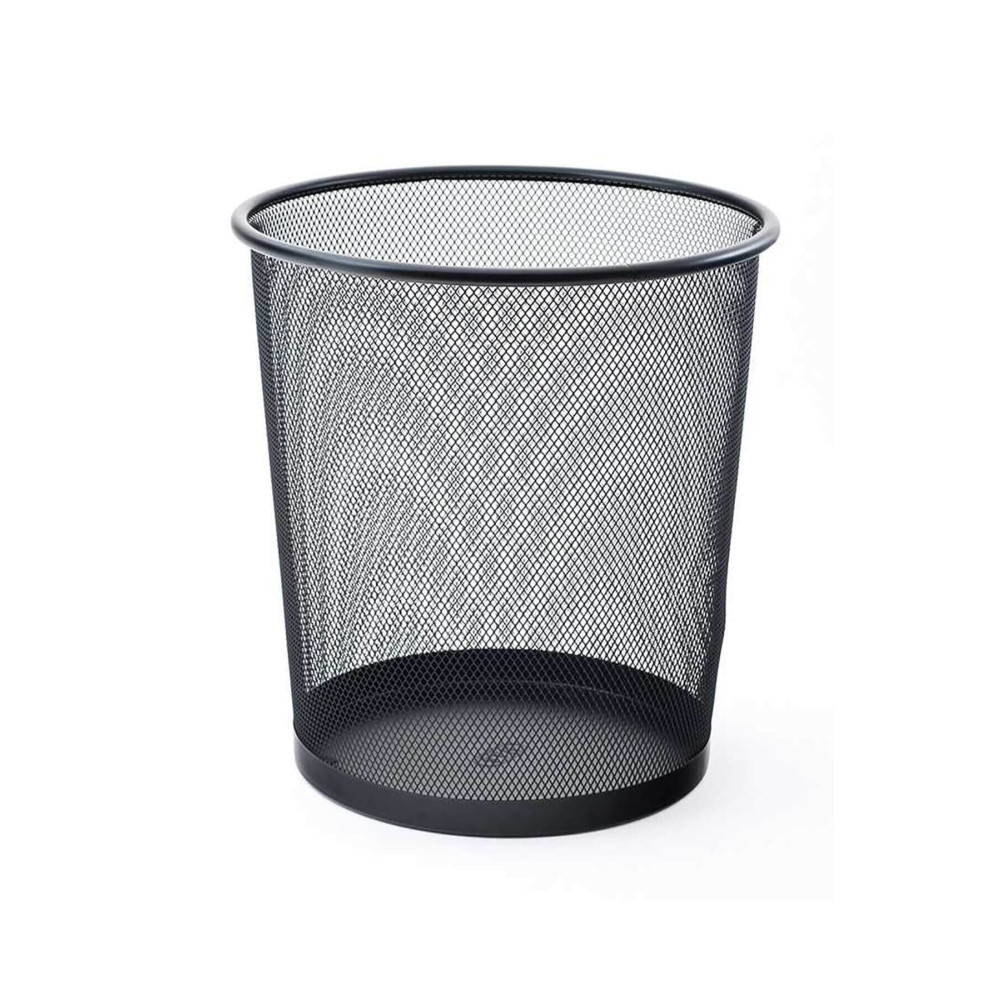 Mas Çöp Kovası (metal) Tam Delikli 10 Litre ( Siyah ) Ofis Mobilya Aksesuarları Fiyatı