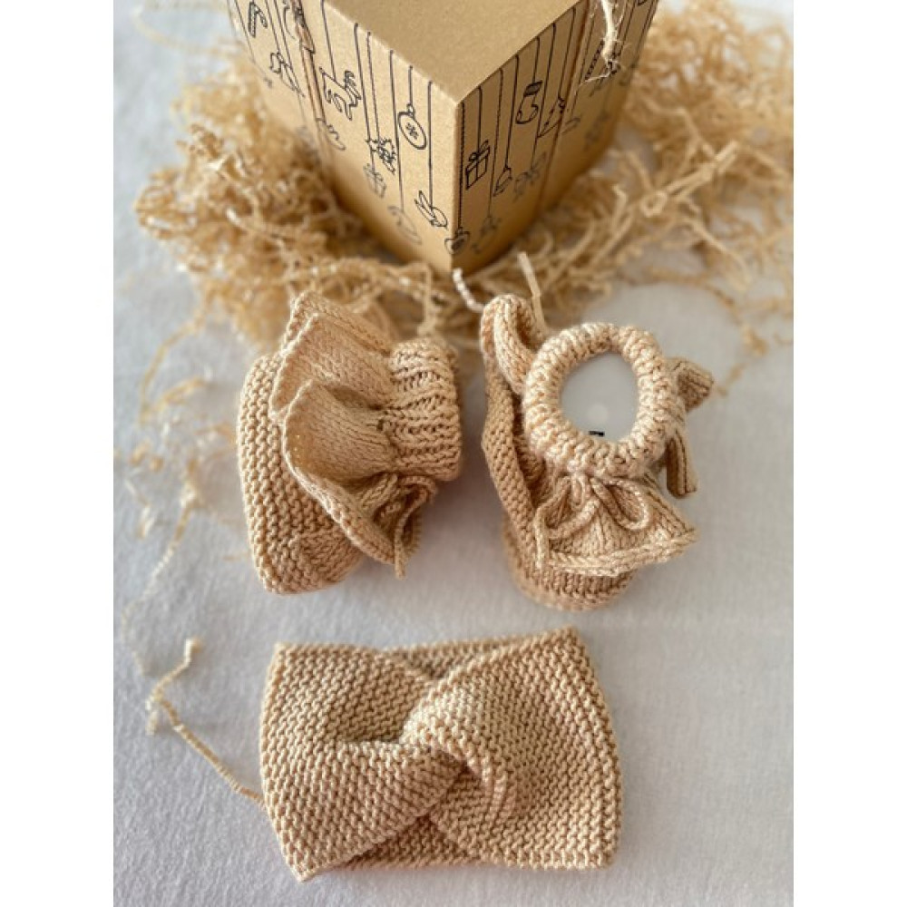 Masal Baby Kids Hoşgeldin Bebek , Yeni Doğan Bebek Hediye Seti , El Örgüsü Bebek Patik & Bandana, Kız Bebek Hediye Kutusu Bebek Ayakkabısı Fiyatı