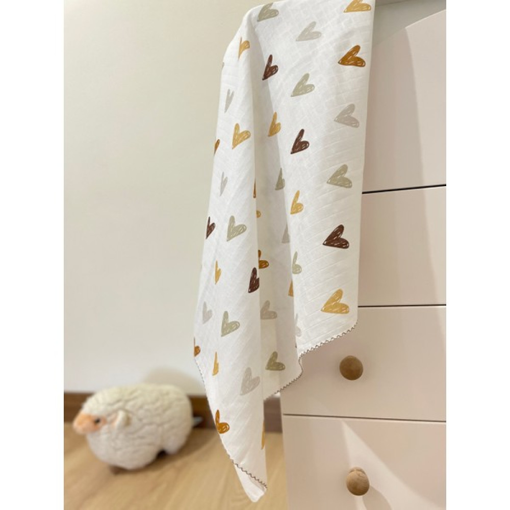 Masal Baby Kids Müslin Battaniye 80X90 cm ( Çıtçıtlı Müslin Omuz Örtüsü / Mama Önlüğü Hediyeli)/ Müslin Örtü Bebek / Çocuk / Yenidoğan / Çok Amaçlı... Bebek Battaniyesi Fiyatı