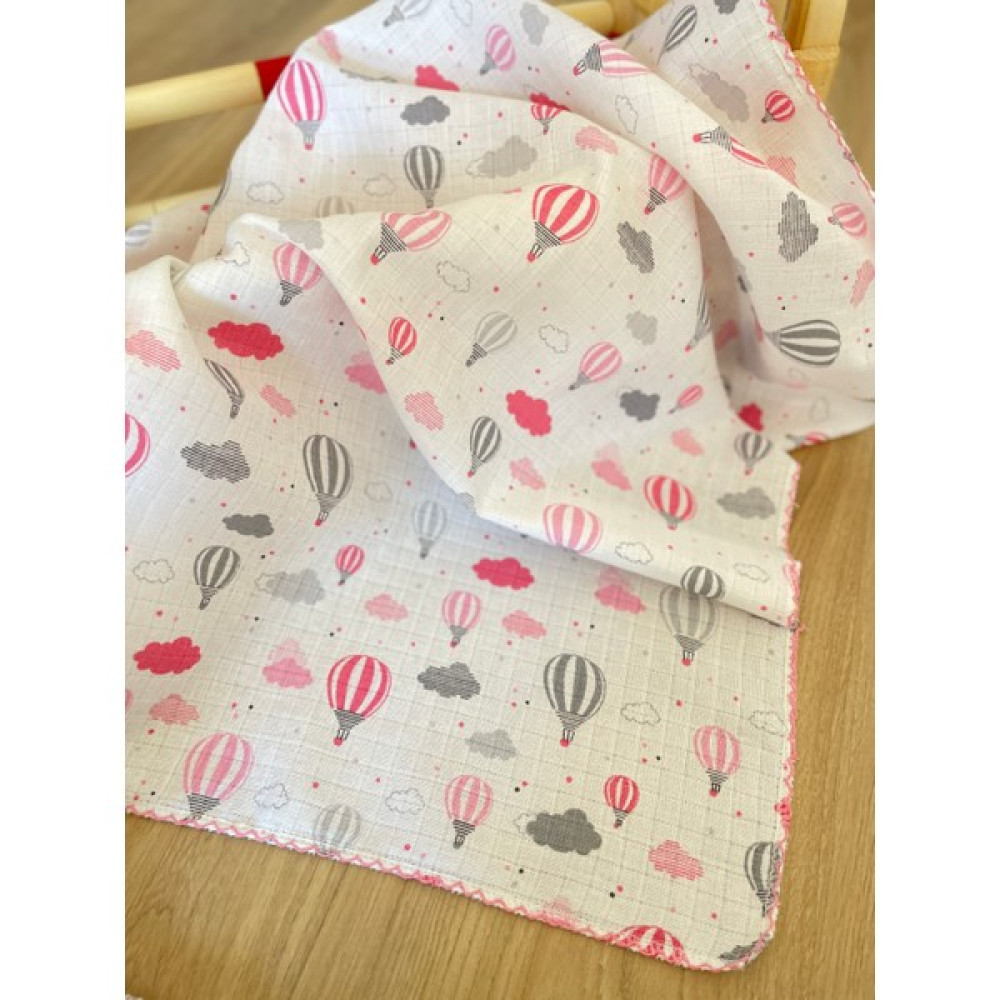 Masal Baby Kids Müslin Battaniye 80X90 cm / Müslin Örtü Bebek /çocuk/yenidoğan / Çok Amaçlı Müslin Bez - 80 x 90 cm - Pembe Bebek Battaniyesi Fiyatı
