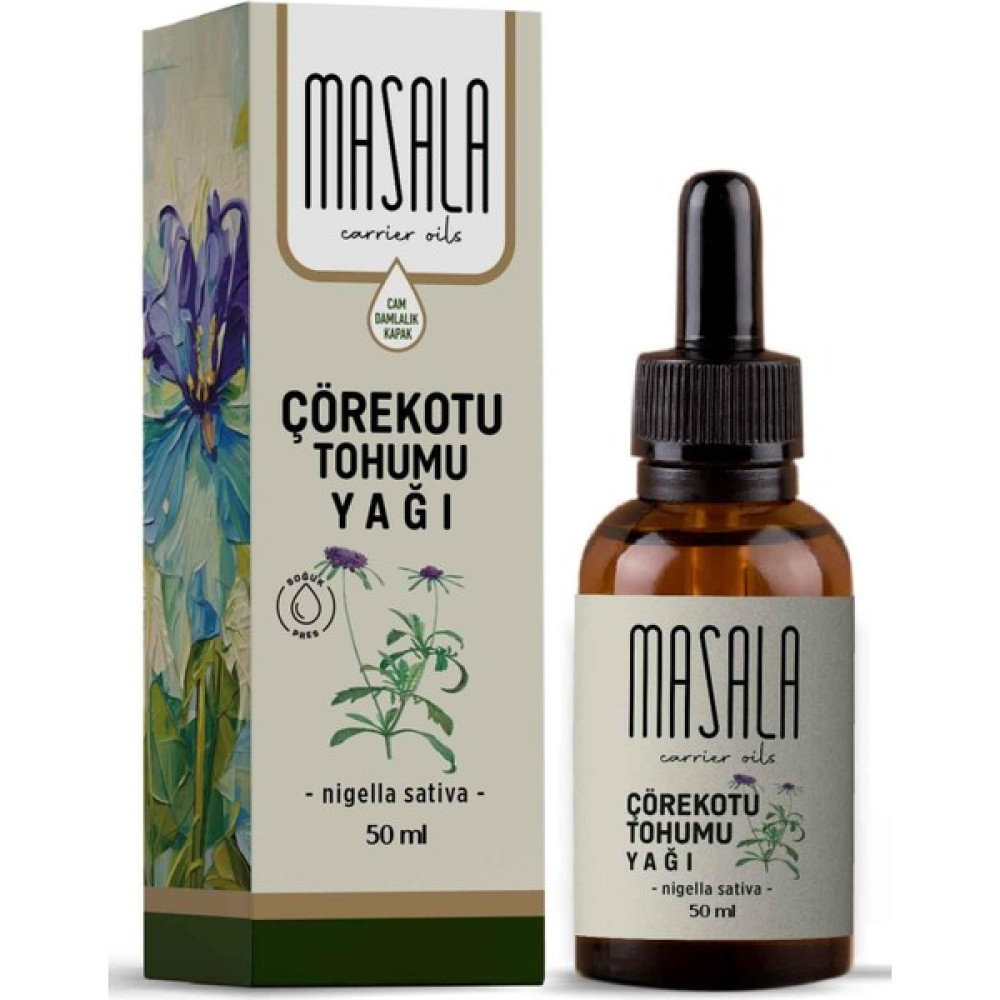 Masala Çörekotu Yağı Soğuk Pres 50 ml Bitkisel Yağlar Fiyatı