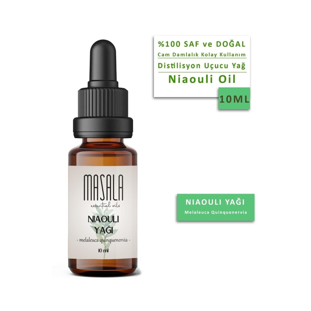Masala Nioli Uçucu Yağı %100 Saf Sertifikalı Seyreltilmemiş( Niaouli Essential Oil ) Cilt ve Yüz Bakımı Fiyatı