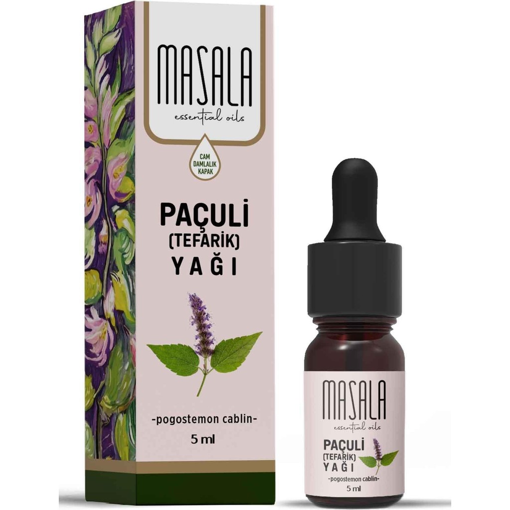 Masala Paçuli (Tefarik) Yağı 5 ml - (Patchouli Essential Oil) Bitkisel Yağlar Fiyatı