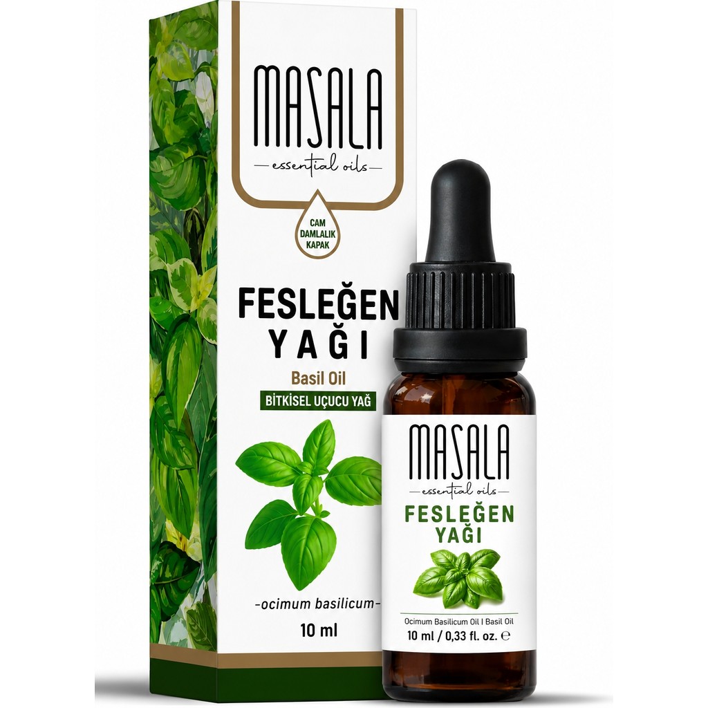 Masala Saf Fesleğen Yağı 10 Ml. (Basil Essential Oil) - 10 ml Bitkisel Yağlar Fiyatı