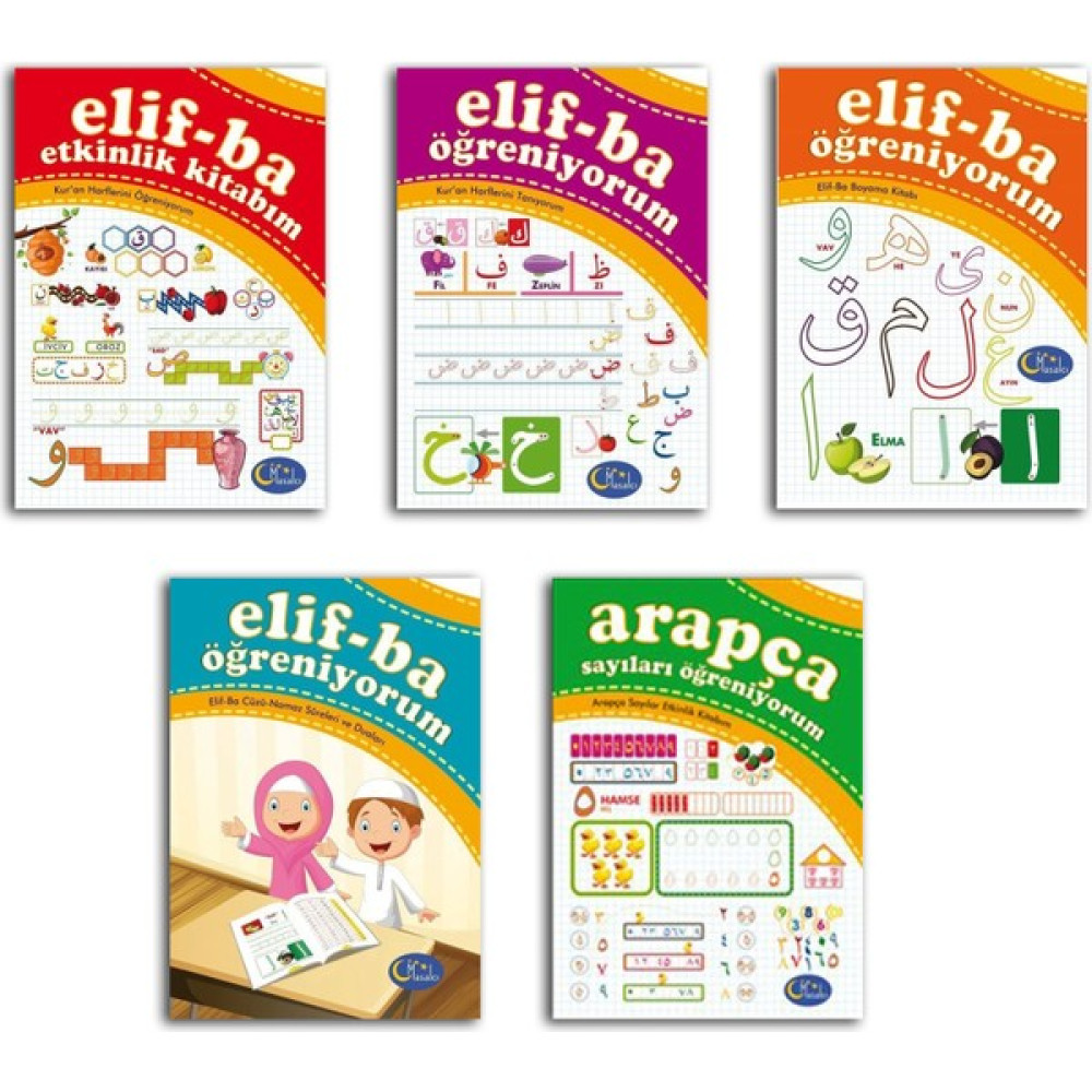 Masalcı Yayınevi Elif-Ba ve Kur'an Eğitim Seti Okul Öncesi Eğitici & Öğretici Kitaplar Fiyatı