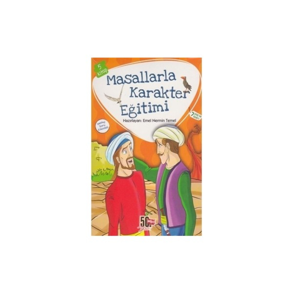 Masallarla Karakter Eğitimi (5 Kitap) - Emel Nermin Temel Çocuk Öykü Fiyatı