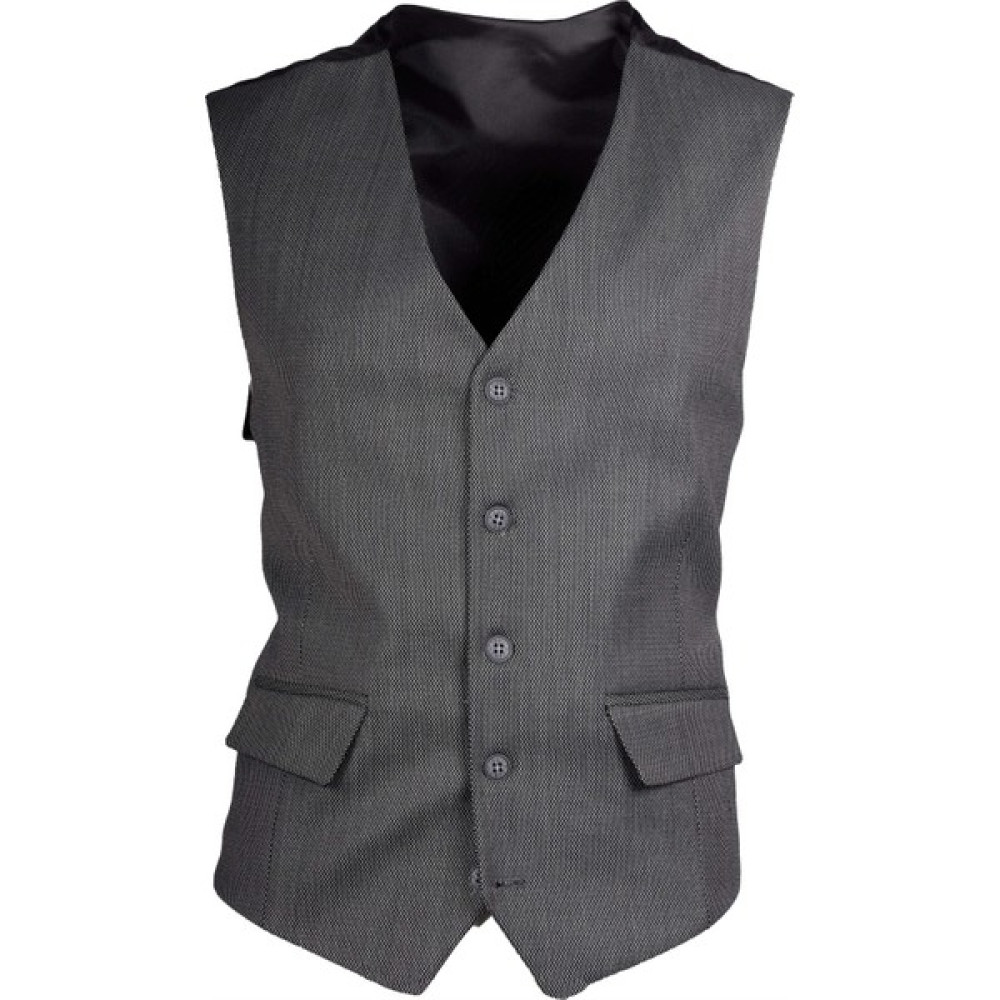 Maserto Nokta Desenli Gri Slim Fit Yelek Erkek Yelek Fiyatı