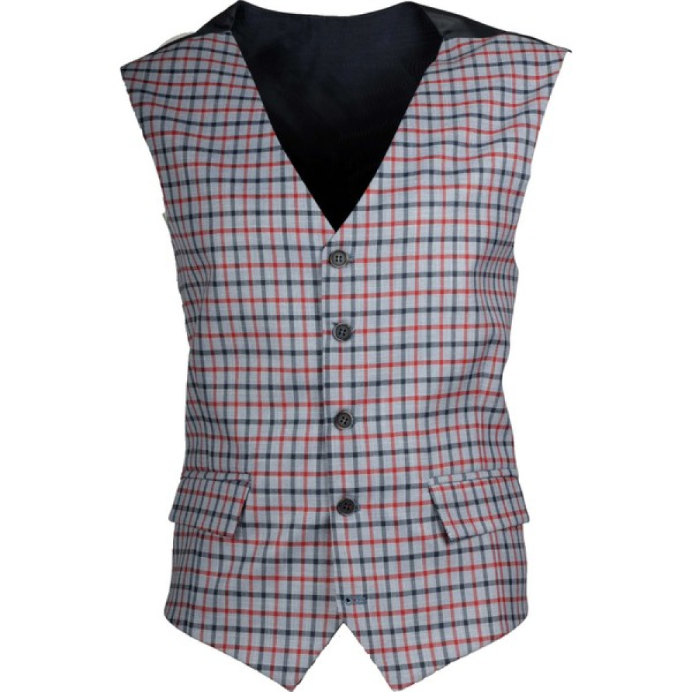 Maserto Renkli Slim Fit Çizgili Yelek Erkek Yelek Fiyatı