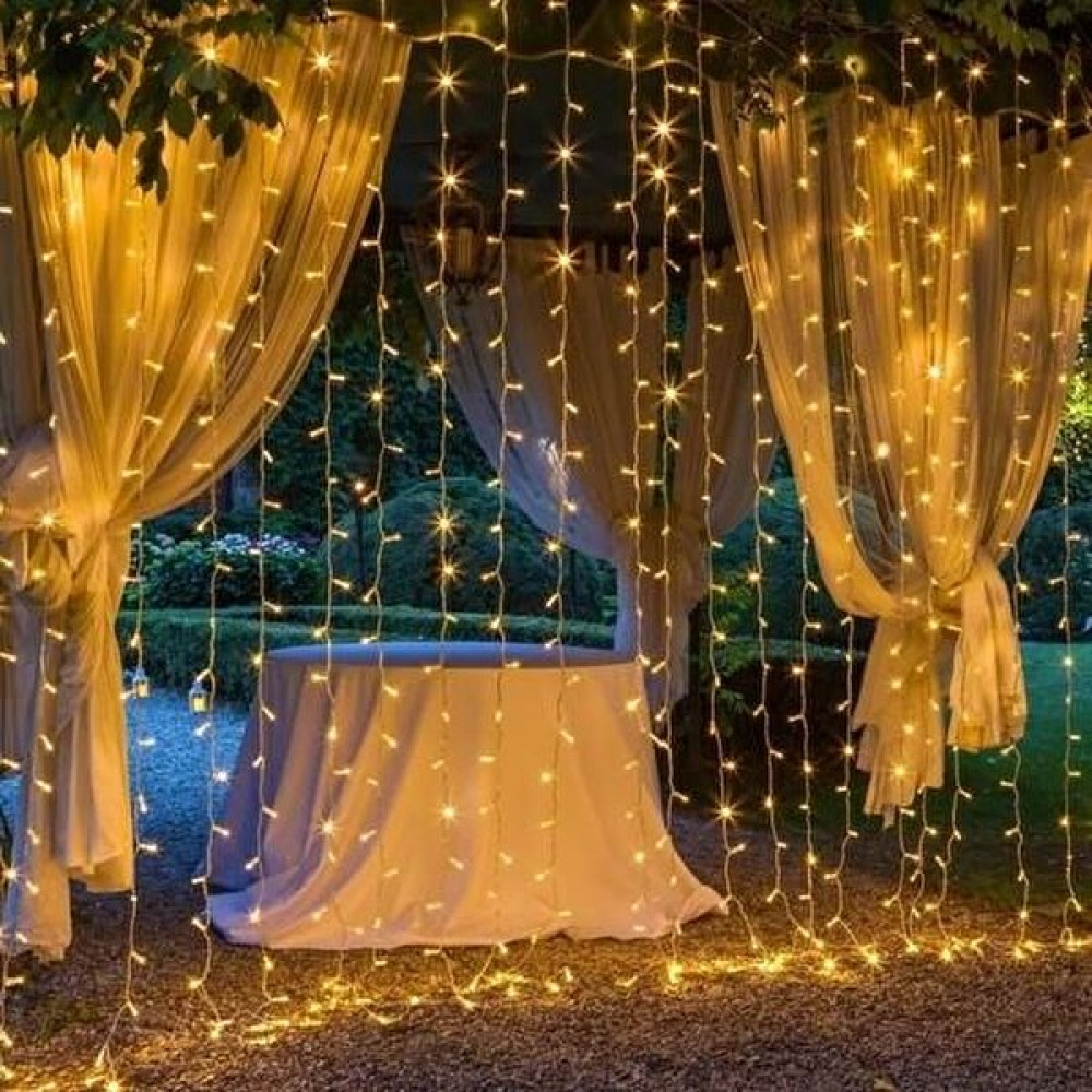 Masho Trend 12 Saçaklı Animasyonlu 230 Volt 3x2 Metre Dekor Perde LED - Saçaklı LED - Dış Kullanıma Uygun LED Led Aydınlatmalar Fiyatı