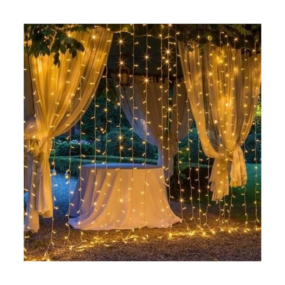 Masho Trend 12 Saçaklı Animasyonlu 230 Volt 3x3 Metre Dekor Perde LED - Saçaklı LED - Dış Kullanıma Uygun LED Led Aydınlatmalar Fiyatı