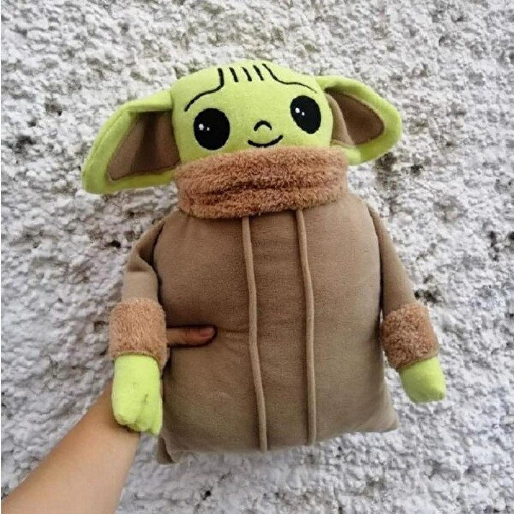 Masho Trend 45 cm Bebek Yoda Peluş Yastık + 28 cm Baby Yoda Yastık - Baby Yoda Peluş - Star Wars Peluş - Karışık Çok Renkli Peluş Oyuncaklar Fiyatı