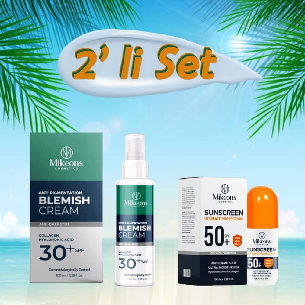 Masho Trend Güneş Koruyucu Yoğun Leke Karşıtı Krem Seti Güneş Kremi - Leke Kremi - Beyazlatıcı Krem Leke Kremi Fiyatı