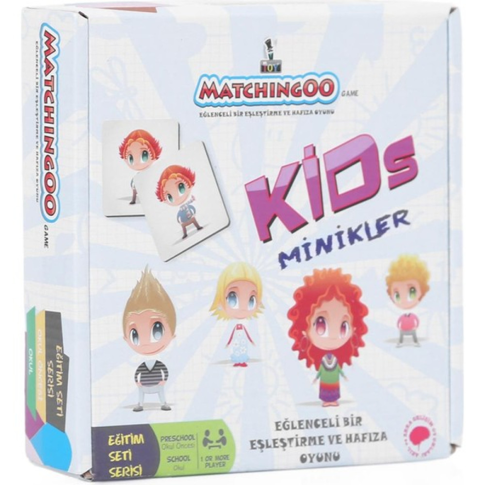 Masho Trend Matchingo Minikler Hafıza Kartı - Eğitici Hafıza Kartları Seti - Renkli Eğitici Oyuncak Fiyatı