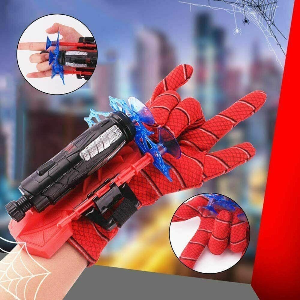 Masho Trend Spiderman Ağ Atan Eldiven - Örümcek Adam Eldiven - Spiderman Dart Blaster Aksiyon Figürleri Fiyatı