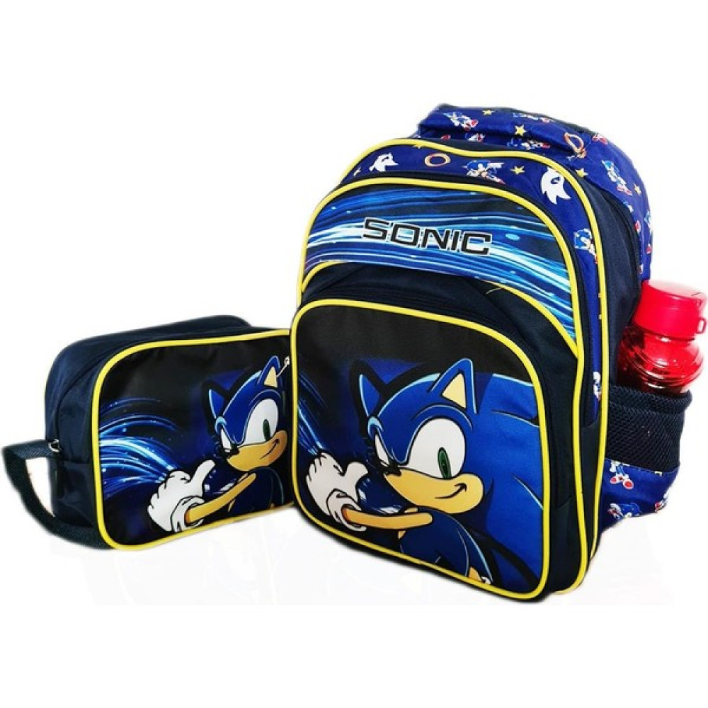 Masho Trend Tamam Sonic Sırt Çantası + Beslenme - Sonic Ilkokul Çantası - Erkek Çocuk Çanta Sonic Okul Çantası - -- - 0 Okul Çantası Fiyatı