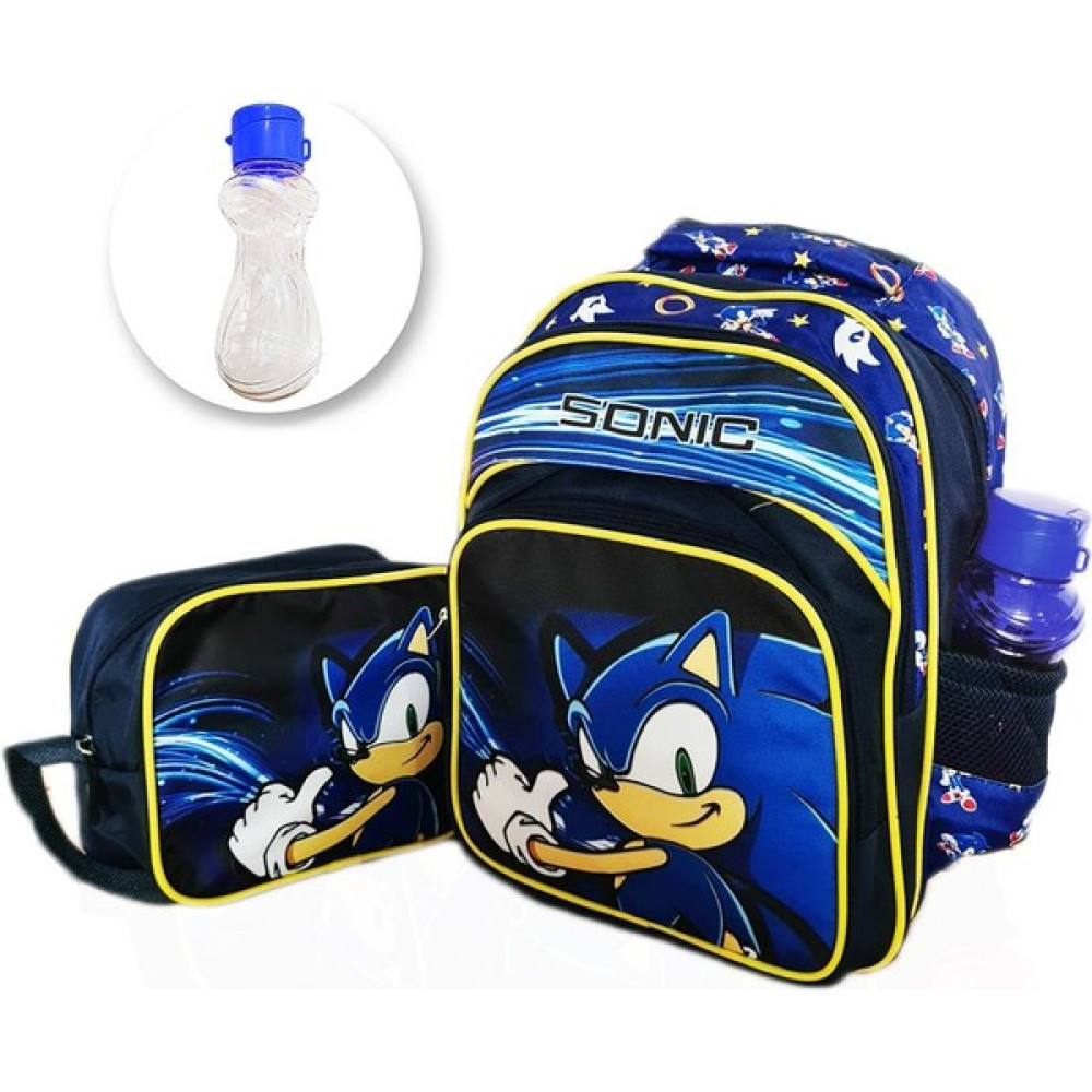 Masho Trend Tamam Sonic Sırt Çantası + Beslenme + Suluk - Sonic Ilkokul Çantası - Erkek Çocuk Sonic Okul Çantası - -- - 0 Okul Çantası Fiyatı