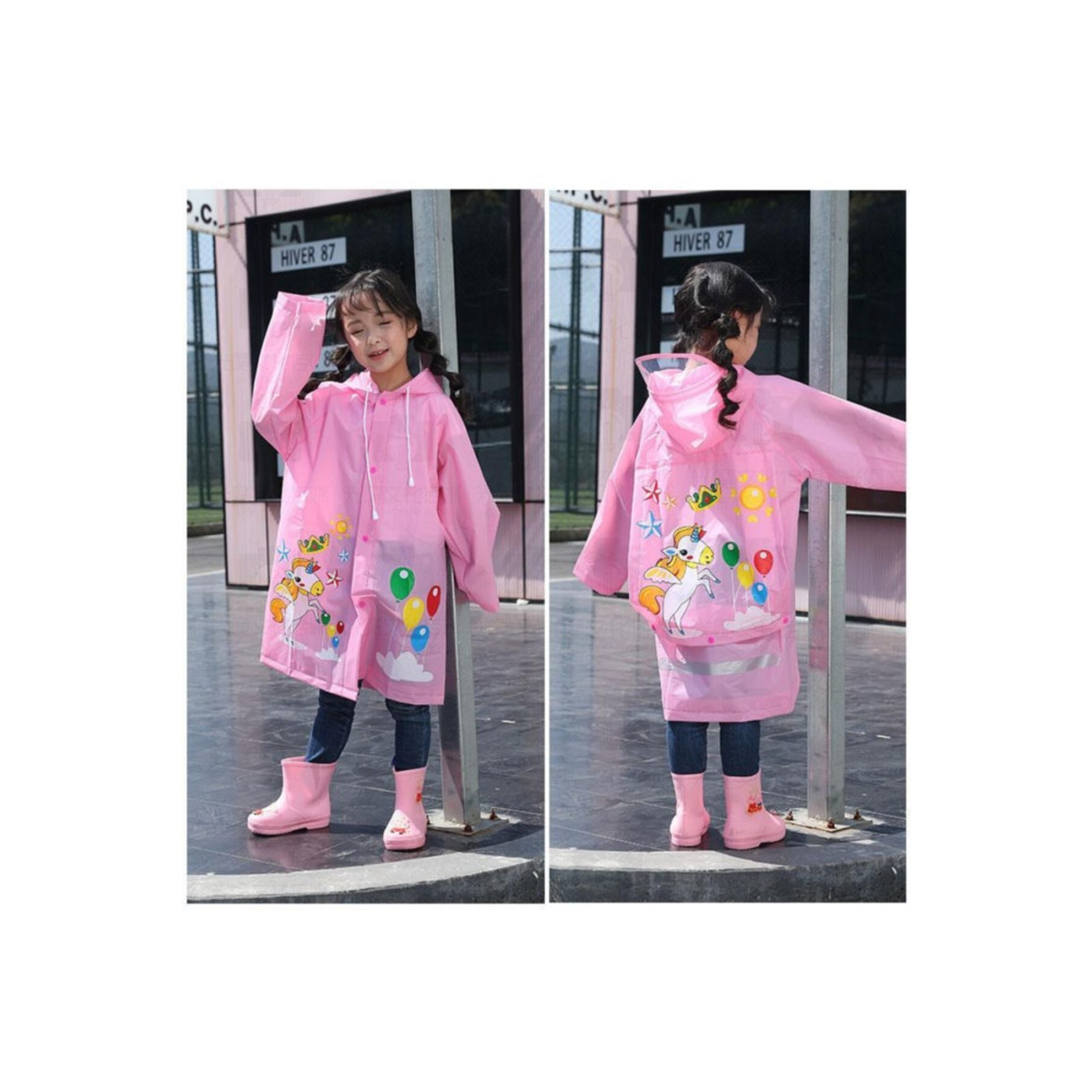 Mashotrend Hayvan Figürlü Kapüşonlu Çocuk Yağmurluk - Çocuk Yağmurluğu - Unisex Yağmurluk 3-4 Yaş Beden Kadın Yağmurluk Fiyatı