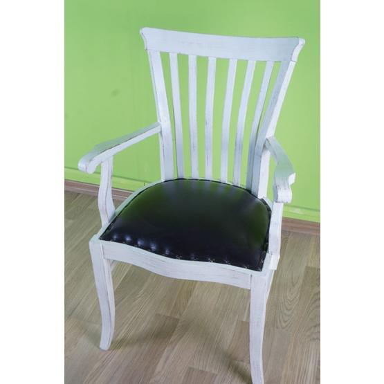Masifart 7115 Şerif Kollu Cilasız Ahşap Sandalye