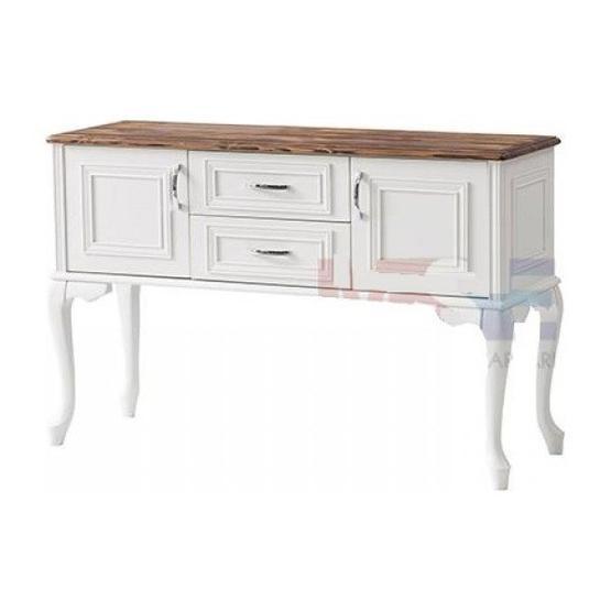 Masifart KNS14 130 cm Masif Tablalı Country Konsol