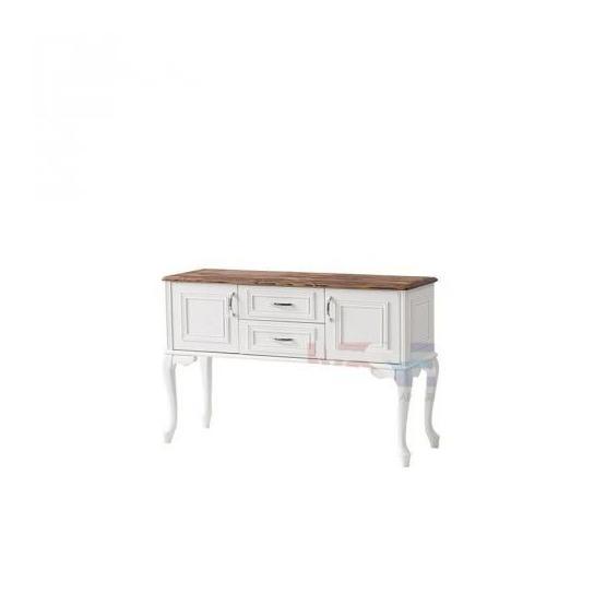 Masifart KNS14 130 cm Masif Tablalı Country Konsol