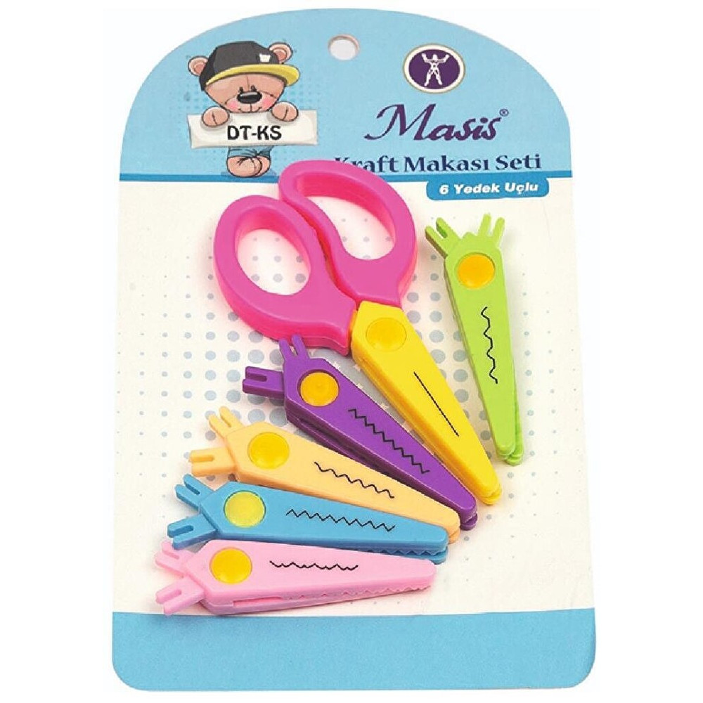 MASİS KRAFT MAKASI SETİ 6LI YEDEK UÇLU Makas Fiyatı