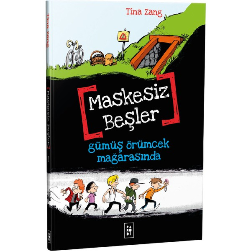 Maskesiz Beşler - 1 - Gümüş Örümcek M. - Tina Zang (Maskesiz Beşler Serisi 1. Kitap) Çocuk Roman Fiyatı