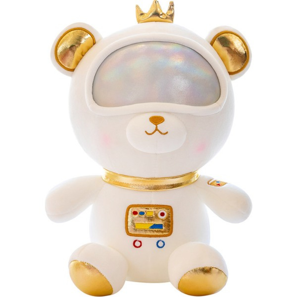 Maskot 35CM Astronot Tay Ayı Peluş Oyuncak (Yurt Dışından) - Beyaz Peluş Oyuncaklar Fiyatı