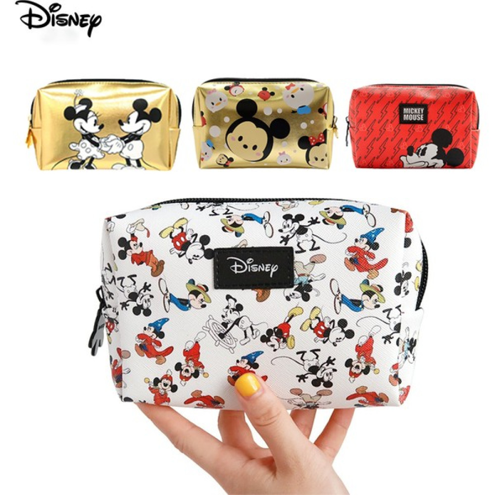 Masoffy 15 Orijinal Disney Makyaj Çantaları Mickey Mouse Çantası Çok Fonksiyonlu Kadın Seyahat Çantası Kozmetik Depolama Cüzdan Çanta Çocuk Oyuncağ... Makyaj Fırça ve Aksesuarları Fiyatı