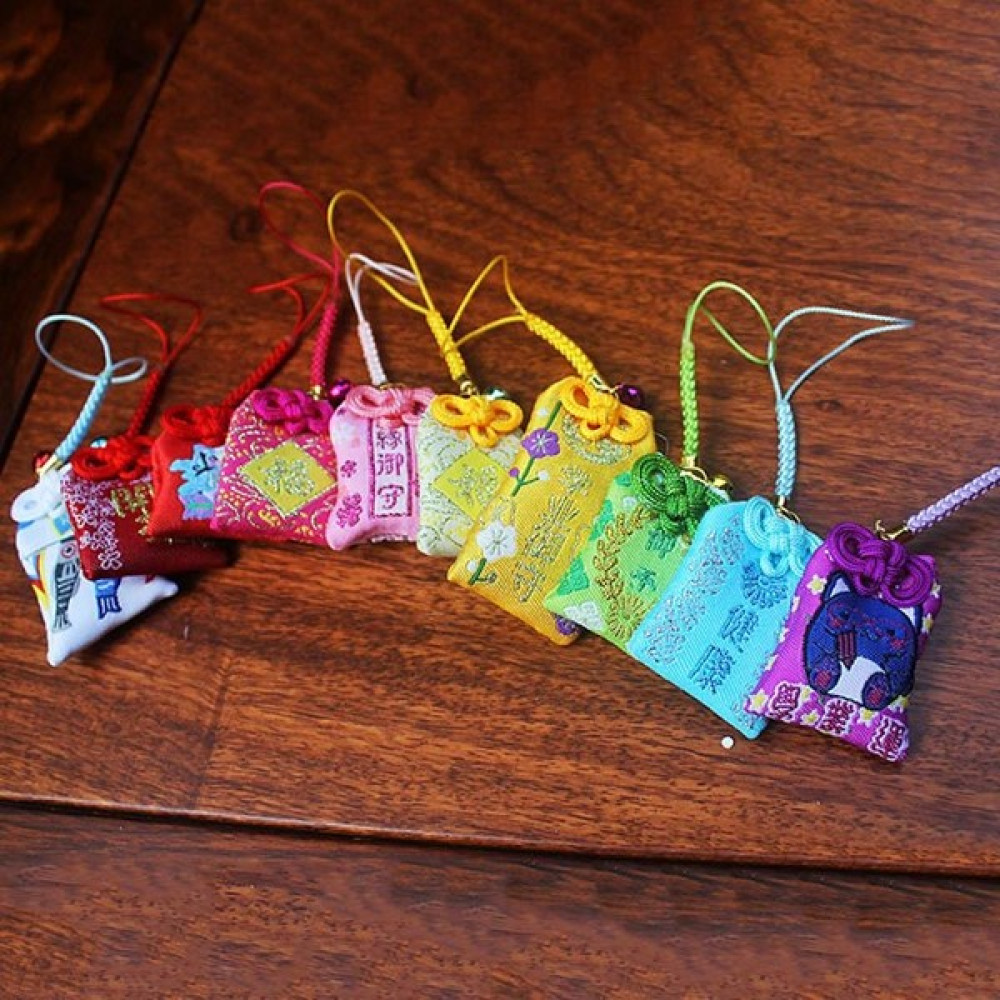 Masoffy Japon Omamori Çantası Kolay Şanslı Mutlu Iyi Şanslar Çantası Kolye (Yurt Dışından) Bijuteri Kolye Fiyatı