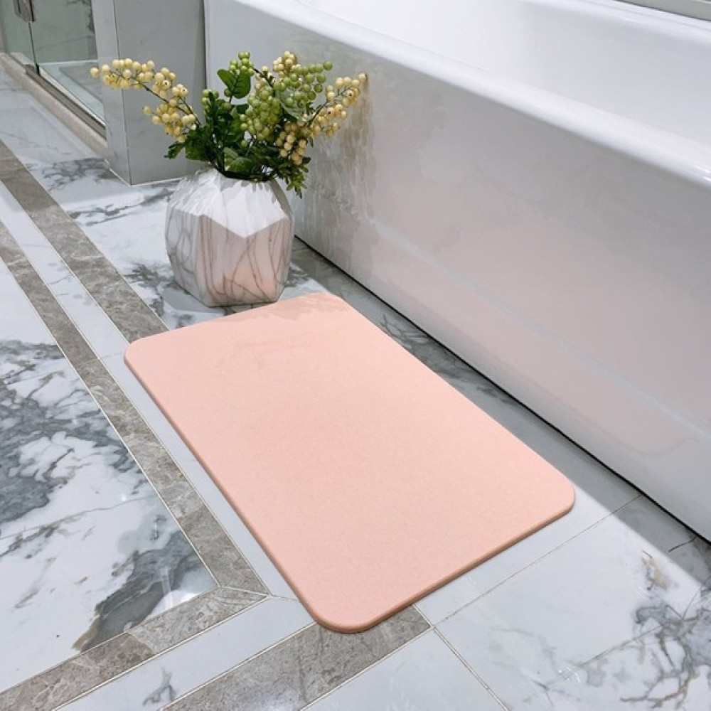 Masoffy Pembe 300MMX400MM Kaymaz Paspaslar Diatomit Banyo Paspası 300*400MM Hızlı Kuruyan Tuvalet Halısı Hızlı Kuru Wc Mat Çakıl Taşı Banyoda Ayak ... Klozet Takımı Fiyatı