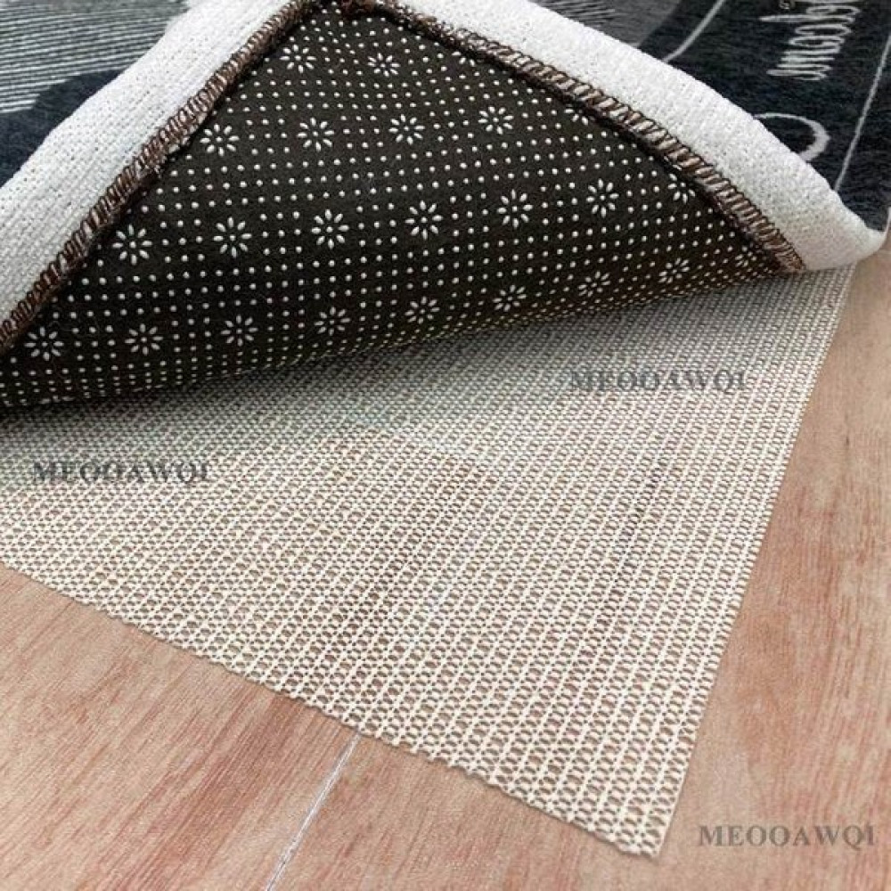 Masoffy Süt Beyazı 100X150 cm 39.4X59IN Kaymaz Net Kumaş Silika Jel Kaymaz Pvc Köpük Tutucular Ped Alan Kilim Slayt Kumaş Kanepe Yoga Mat Halı Yast... Klozet Takımı Fiyatı