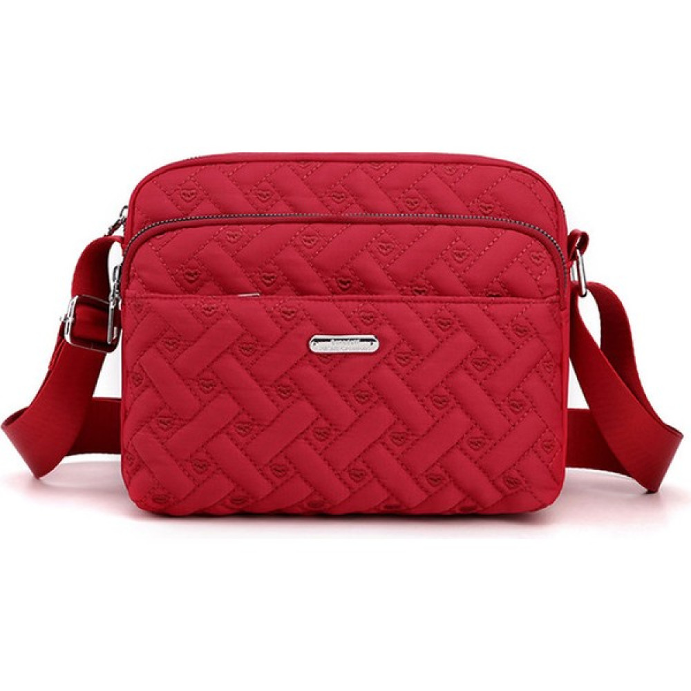 Masoffy1 Bordo Küçük Kadın Omuzdan Askili Kadın Askılı Kadın Naylon Telefon Crossbody Kızlar Fermuar Çantası (Yurt Dışından) Bayan Çanta ve Cüzdan Fiyatı